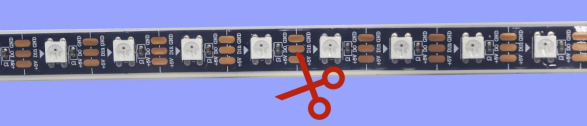 內(nèi)置SK6812 60段60燈 5V 黑板(圖10)