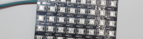 內(nèi)置SK6812 8X8 5V 像素屏(圖1)