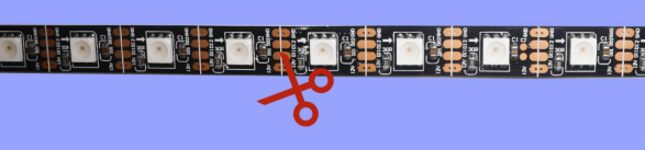 內(nèi)置SK6813 5050RGB 60燈 12V 單點單控斷點續(xù)傳 黑板(圖10)