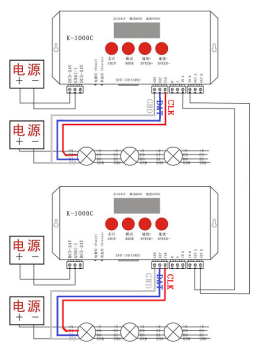 內(nèi)置WS2813 5050RGB 60燈 5V 單點(diǎn)單控?cái)帱c(diǎn)續(xù)傳 黑板(圖9)