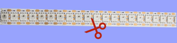 內置WS2815 5050RGB  144燈 12V 點單電控斷點續(xù)傳(圖10)