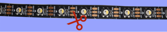 內(nèi)置SK6812 5050RGBW 60燈 5V 單點(diǎn)單控三線路(圖10)